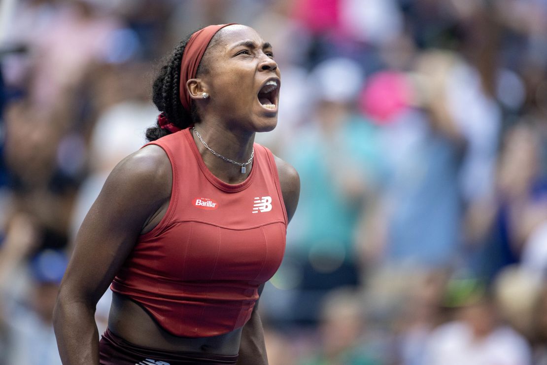 Gauff has expertly handled the pressure during her US Open run.