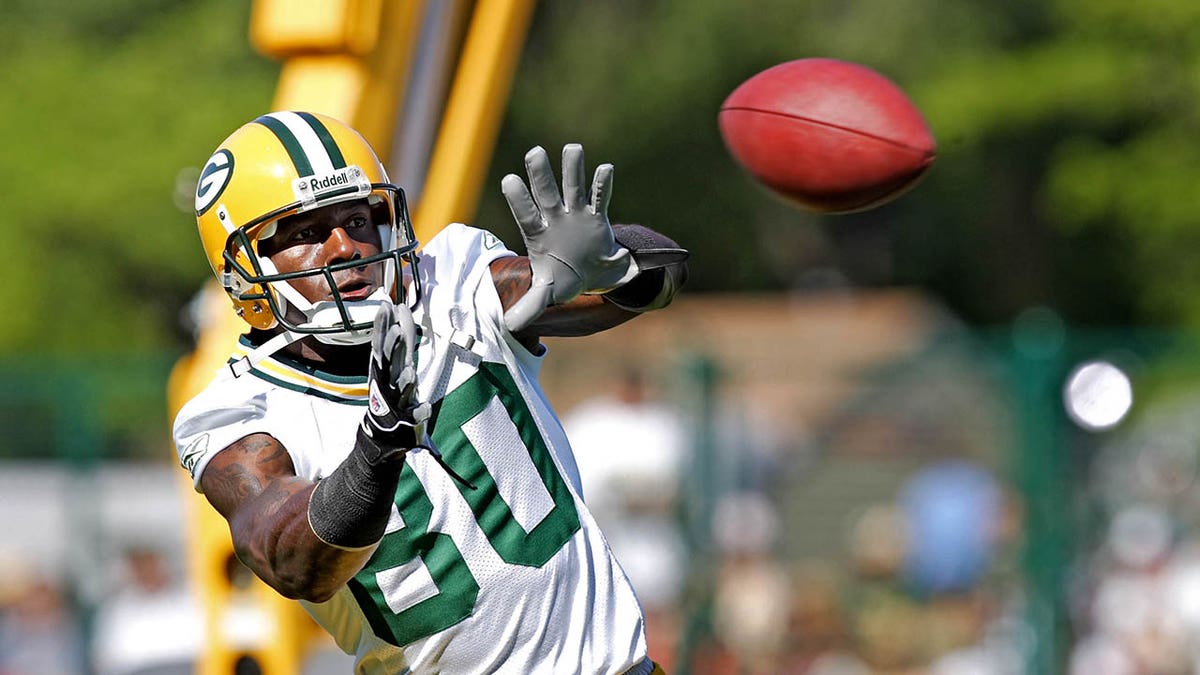 Donald Driver at training camp
