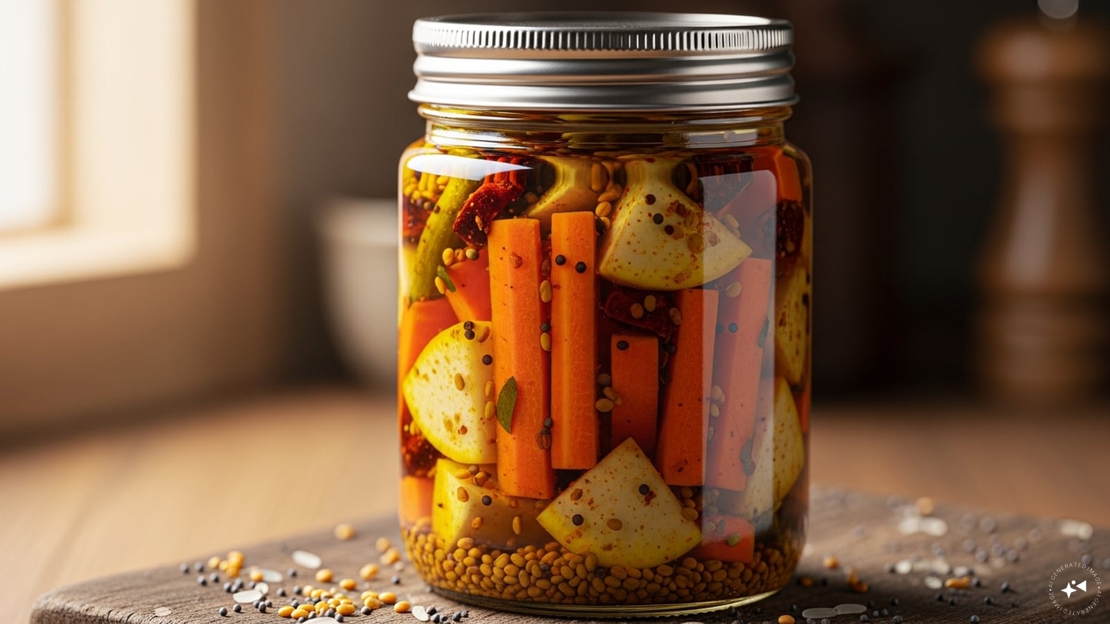 Storage Tips: Store in a clean, airtight glass jar. Refrigeration helps retain crunch and extends shelf life up to a week. Always use a dry spoon to avoid moisture contamination. Storage Tips: Store in a clean, airtight glass jar. Refrigeration helps retain crunch and extends shelf life up to a week. Always use a dry spoon to avoid moisture contamination.