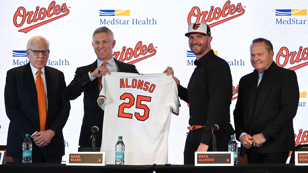 Pete Alonso at Orioles conference